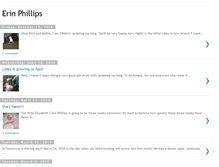 Tablet Screenshot of erinbphillips.blogspot.com