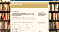 Desktop Screenshot of chilimaths.blogspot.com