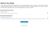 Tablet Screenshot of market-your-book.blogspot.com