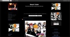 Desktop Screenshot of bleach-movie-trailer.blogspot.com