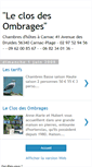 Mobile Screenshot of leclosdesombrages.blogspot.com