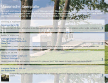 Tablet Screenshot of masurische-seenplatte.blogspot.com