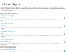 Tablet Screenshot of bestsportplayers.blogspot.com