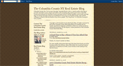 Desktop Screenshot of columbiacountyrealestate.blogspot.com