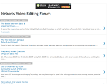 Tablet Screenshot of nelsonvideoediting.blogspot.com