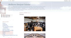 Desktop Screenshot of mulheresestejamcaladas.blogspot.com