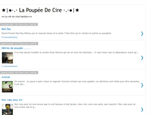 Tablet Screenshot of la-poupee-de-cire.blogspot.com