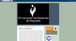 Desktop Screenshot of jornadasresidentespsiquiatria.blogspot.com