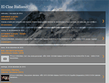 Tablet Screenshot of elcineitaliano.blogspot.com