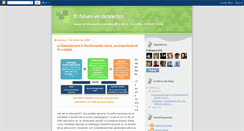Desktop Screenshot of elfuturoenproyectos.blogspot.com