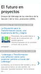 Mobile Screenshot of elfuturoenproyectos.blogspot.com