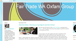 Desktop Screenshot of fairtradewa.blogspot.com