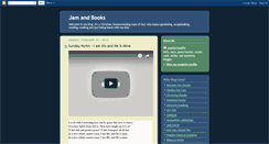 Desktop Screenshot of jamandbooks.blogspot.com