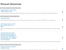 Tablet Screenshot of discount-dancewear.blogspot.com