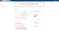Desktop Screenshot of msplanegeometry.blogspot.com