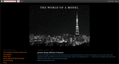Desktop Screenshot of ddls-theworldofamodel.blogspot.com