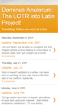 Mobile Screenshot of dominus-anulorum.blogspot.com