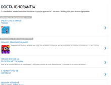 Tablet Screenshot of doctaignorantia-montxo.blogspot.com
