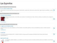 Tablet Screenshot of losespinillos.blogspot.com