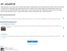 Tablet Screenshot of myjanakpur.blogspot.com