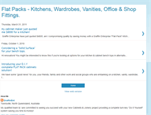 Tablet Screenshot of flatpacks.blogspot.com
