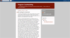 Desktop Screenshot of fergusoncoachbuilding.blogspot.com