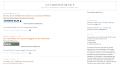 Desktop Screenshot of envirosynthesis.blogspot.com