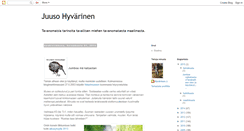 Desktop Screenshot of hyvarinen.blogspot.com