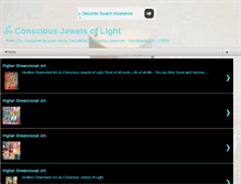 Tablet Screenshot of consciousjewels.blogspot.com