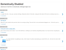 Tablet Screenshot of domesticallydisabledgirl.blogspot.com