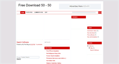 Desktop Screenshot of freedownload5050.blogspot.com