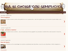 Tablet Screenshot of iaiaincucinaconsemplicita.blogspot.com