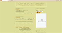 Desktop Screenshot of karenisrael.blogspot.com