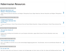 Tablet Screenshot of habermasianresources.blogspot.com