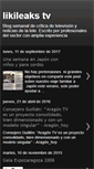 Mobile Screenshot of likileakstv.blogspot.com