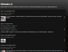 Tablet Screenshot of likileakstv.blogspot.com