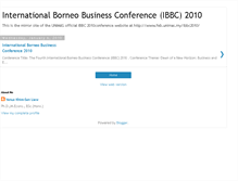 Tablet Screenshot of ibbc2010.blogspot.com