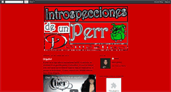 Desktop Screenshot of perrodelanoche.blogspot.com