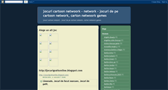 Desktop Screenshot of jocuri-cartoon-netwoork-games.blogspot.com