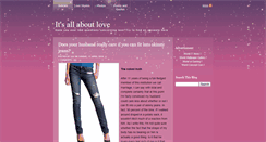 Desktop Screenshot of just-love-blog.blogspot.com