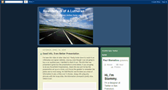 Desktop Screenshot of meanderinglutheran.blogspot.com