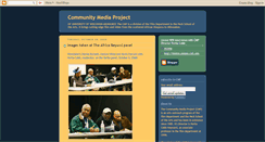 Desktop Screenshot of communitymediaproject.blogspot.com