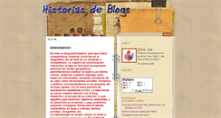 Desktop Screenshot of historias-de-blogs.blogspot.com