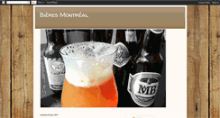 Desktop Screenshot of bieresmontreal.blogspot.com