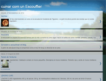 Tablet Screenshot of escouffiercuinas.blogspot.com