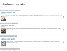 Tablet Screenshot of cobwebsandmemories.blogspot.com