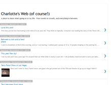 Tablet Screenshot of charlottes-web-of-course.blogspot.com