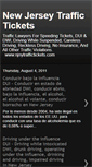 Mobile Screenshot of newjerseytraffictickets.blogspot.com