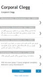 Mobile Screenshot of corporal-clegg.blogspot.com