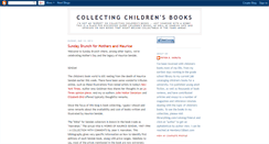 Desktop Screenshot of collectingchildrensbooks.blogspot.com